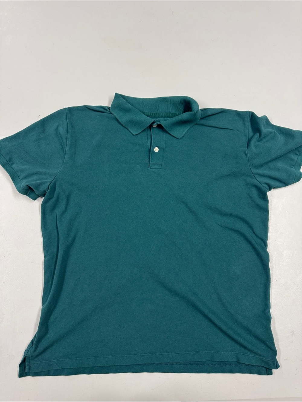 GAP Teal Green Men's Short-Sleeve Polo